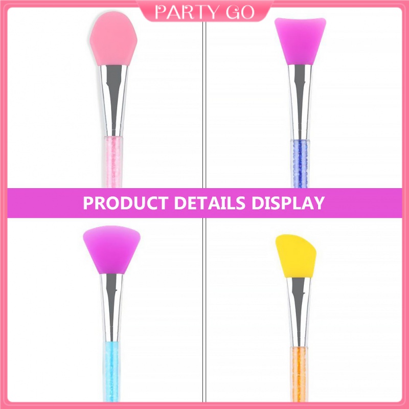 Set 4 Cọ Silicone Đắp Mặt Nạ Tiện Lợi