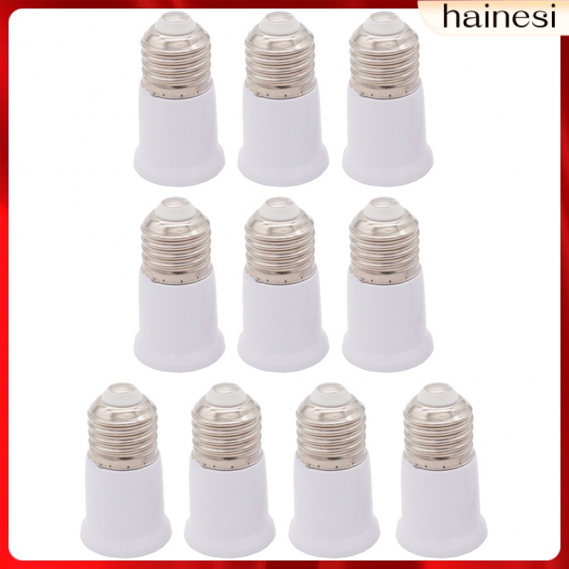 Set 10 Chuôi Đèn Nối Dài E12 E27 Chuyên Dụng