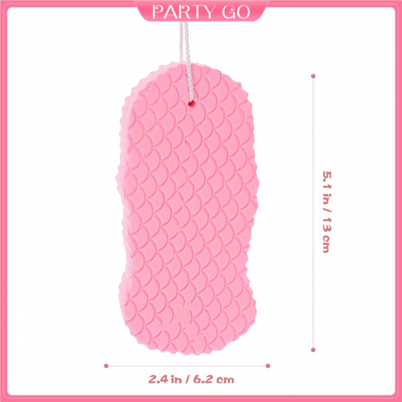 Set 2 Đồ Chơi Tắm Bằng Bọt Biển Tẩy Tế Bào Chết Cho Bé