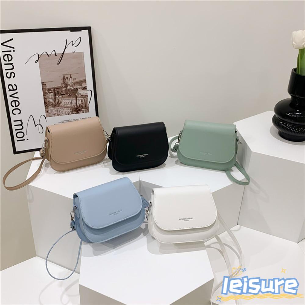 Túi Đeo Chéo Hình Vuông Cỡ Nhỏ Phối Dây Đeo Sợi Xích Thời Trang Cho