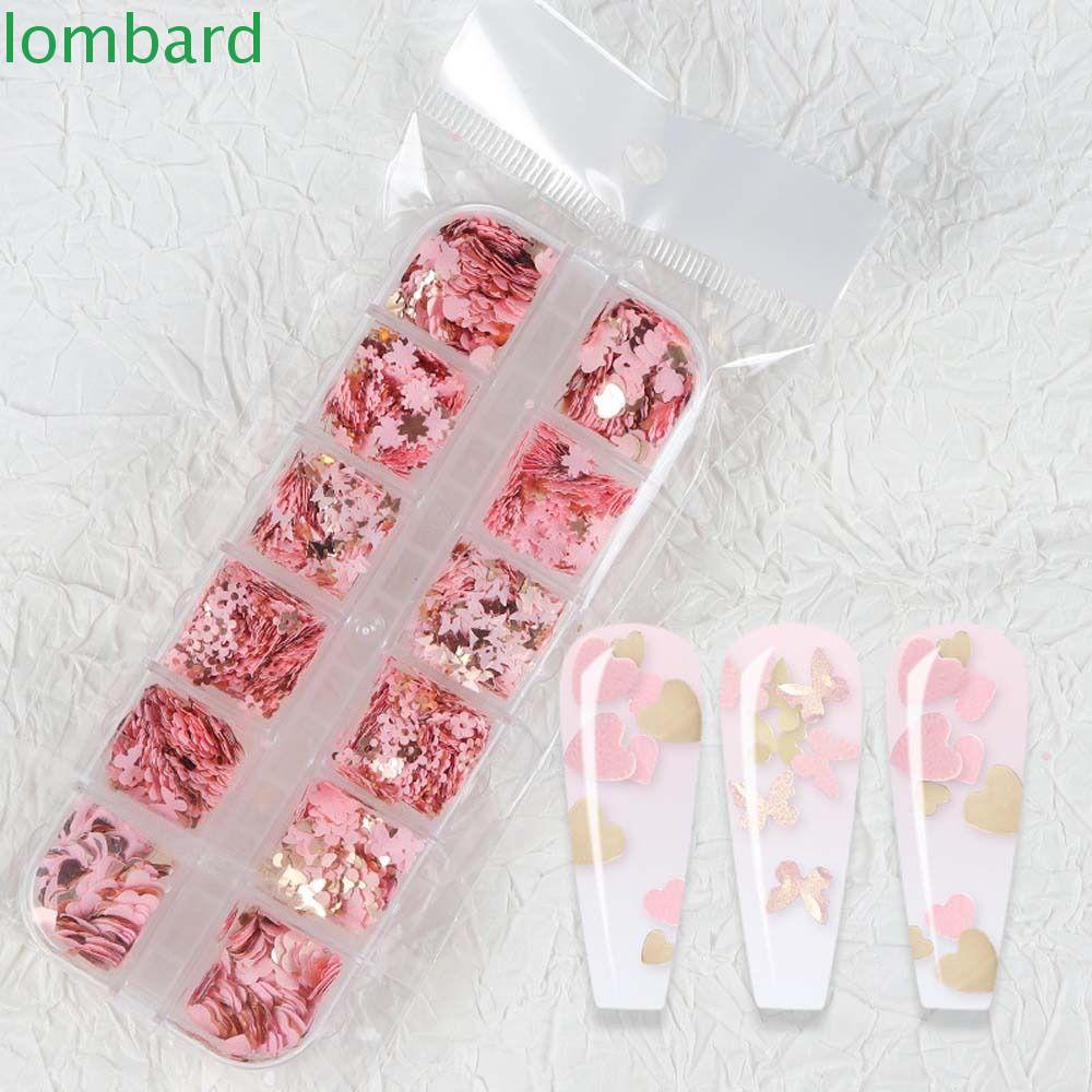 Phụ Kiện Trang Trí Móng Tay Hình Mặt Trăng Đính Kim Sa Nhiều Kích Cỡ Phong Cách Nhật Bản