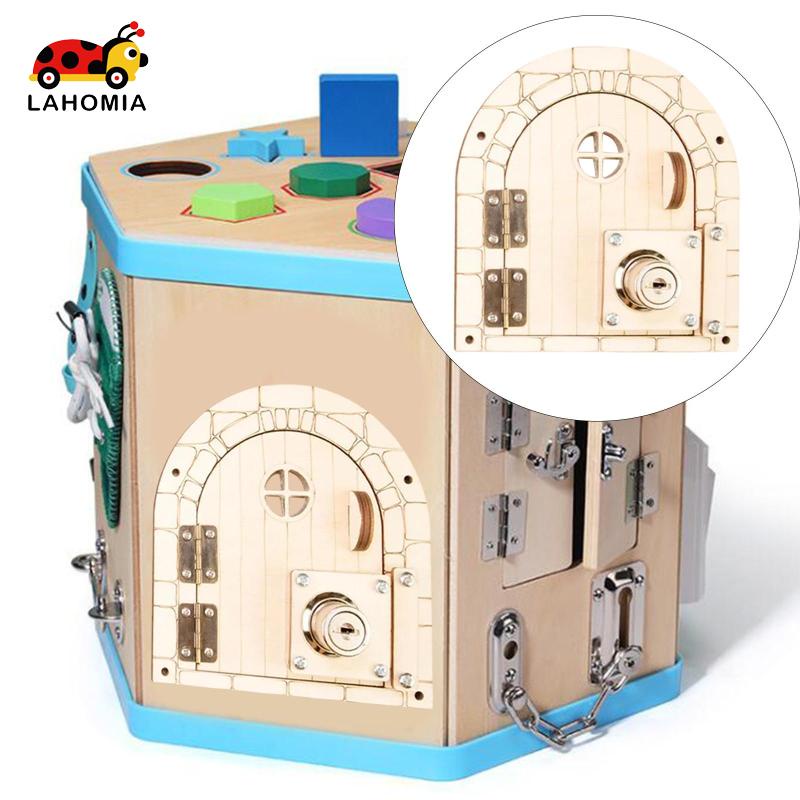 LAHOMIA Bảng Đồ Chơi Kỹ Năng Động Cơ Montessori Tự Lắp Ghép Đồ Chơi Giáo Dục Cho Bé Trai Bé Gái