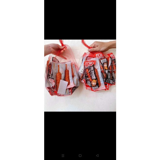 5 cây xúc xích xiên ăn liền nướng cay gói 50gr