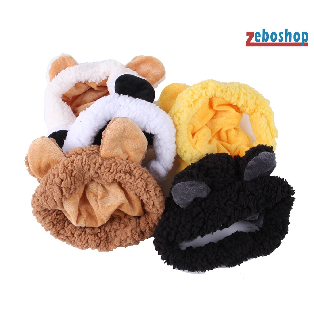 Mũ Hóa Trang Hình Gấu Dễ Thương Cho Thú Cưng