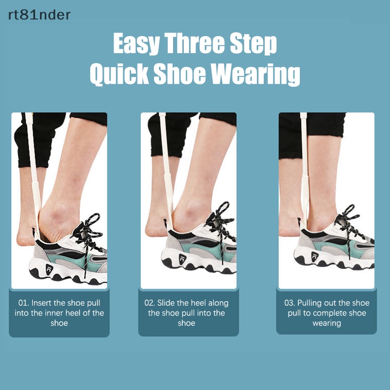 Rt Dụng Cụ Kéo Dài Tháo Giày Ba Bánh Răng Có Thể Điều Chỉnh Độ Dài Nhỏ Gọn Có Thể Gập Lại