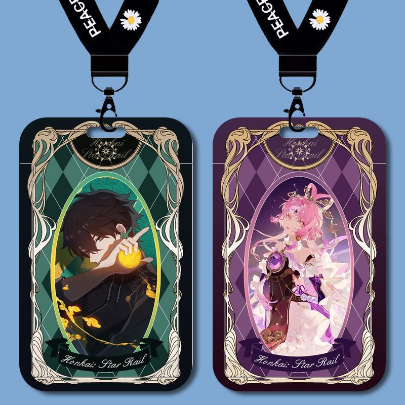 Honkai: Star Rail card sleeve Blade Transparent shell Kafka ACGN March 7th Name tag Silver Wolf anime Dan Heng Student card Fu Xuan Luocha animation Herta Jing Yuan new Seele Bronya