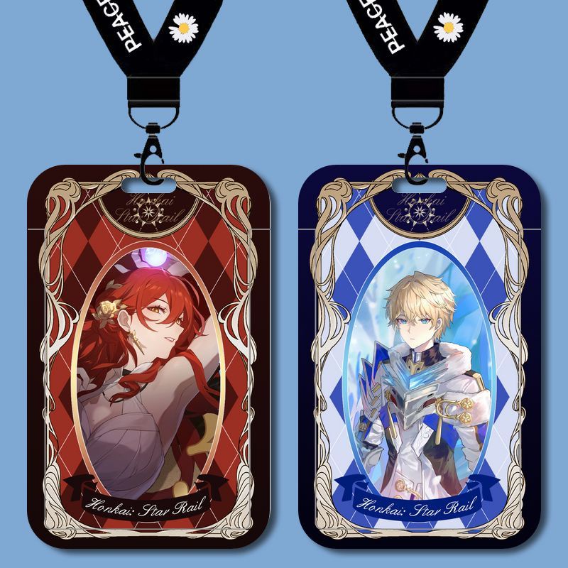 Honkai: Star Rail card sleeve Blade Transparent shell Kafka ACGN March 7th Name tag Silver Wolf anime Dan Heng Student card Fu Xuan Luocha animation Herta Jing Yuan new Seele Bronya