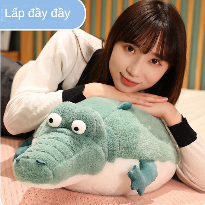 Thú Nhồi Bông Hình Cá Sấu Dễ Thương Cho Bé