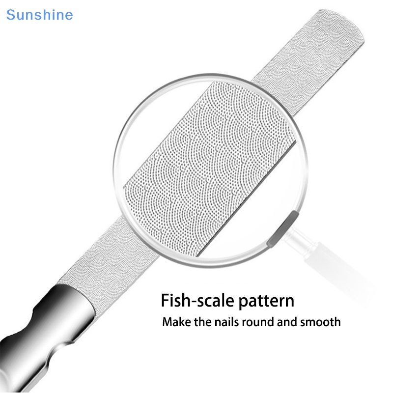 Cây Dũa Móng Hai Mặt Bằng Thép Không Gỉ Tiện Dụng