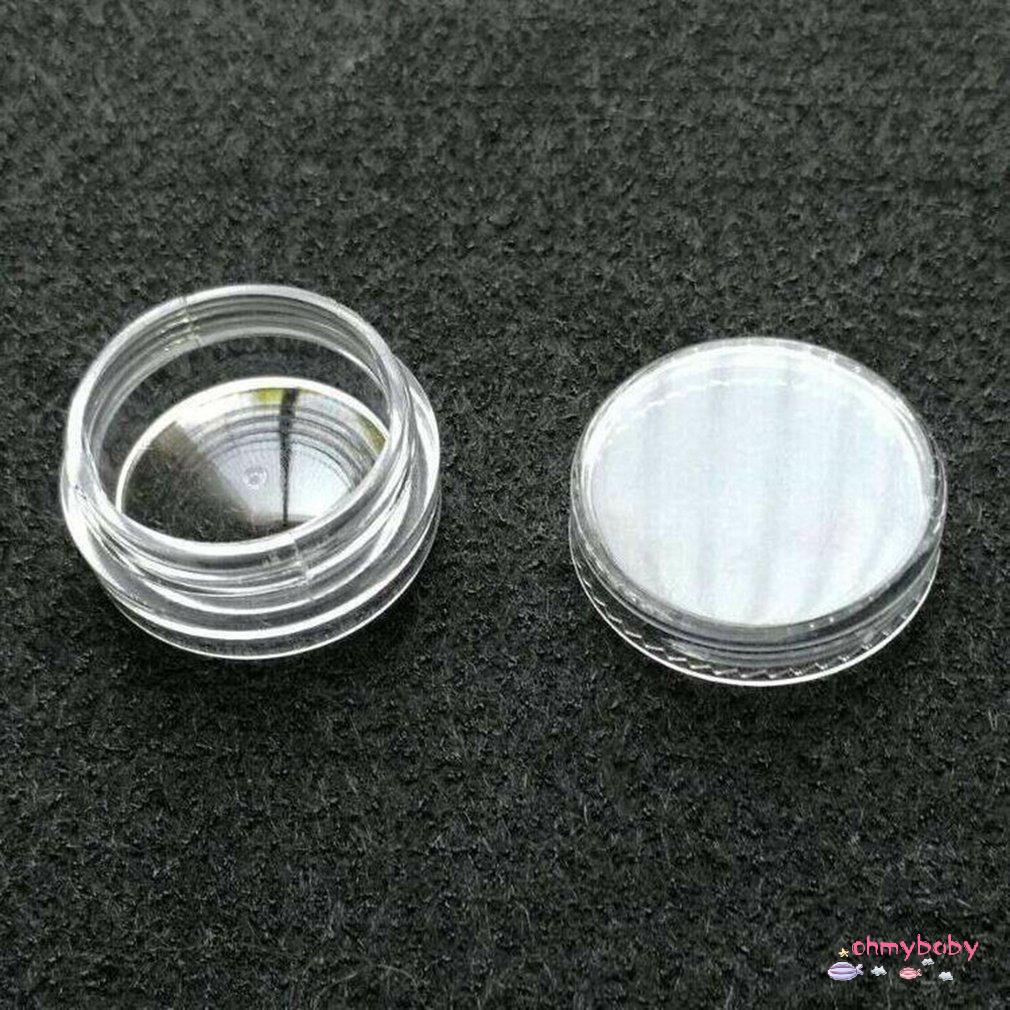 [InStock] 12 Cái Nhỏ Nhựa Rỗng Mẫu Hộp Đựng Du Lịch Vòng Trang Điểm Mỹ Phẩm Long Lanh Powerd Chai [Z/1]