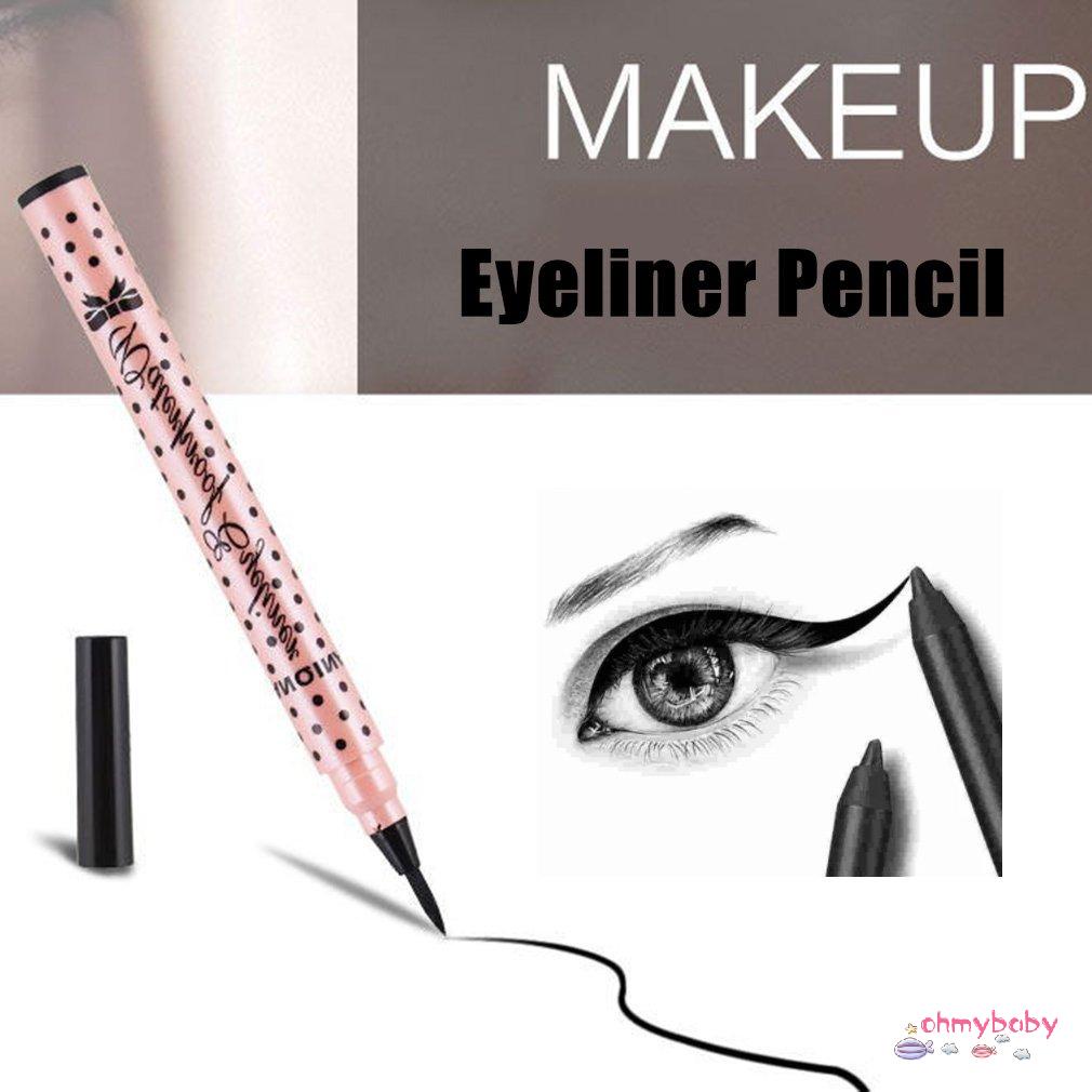 [OMB] Wave Point Lâu trôi Không thấm nước Nhanh khô Bút kẻ mắt Mỹ phẩm Làm đẹp Trang điểm Người phụ nữ dạng lỏng [Z/15]