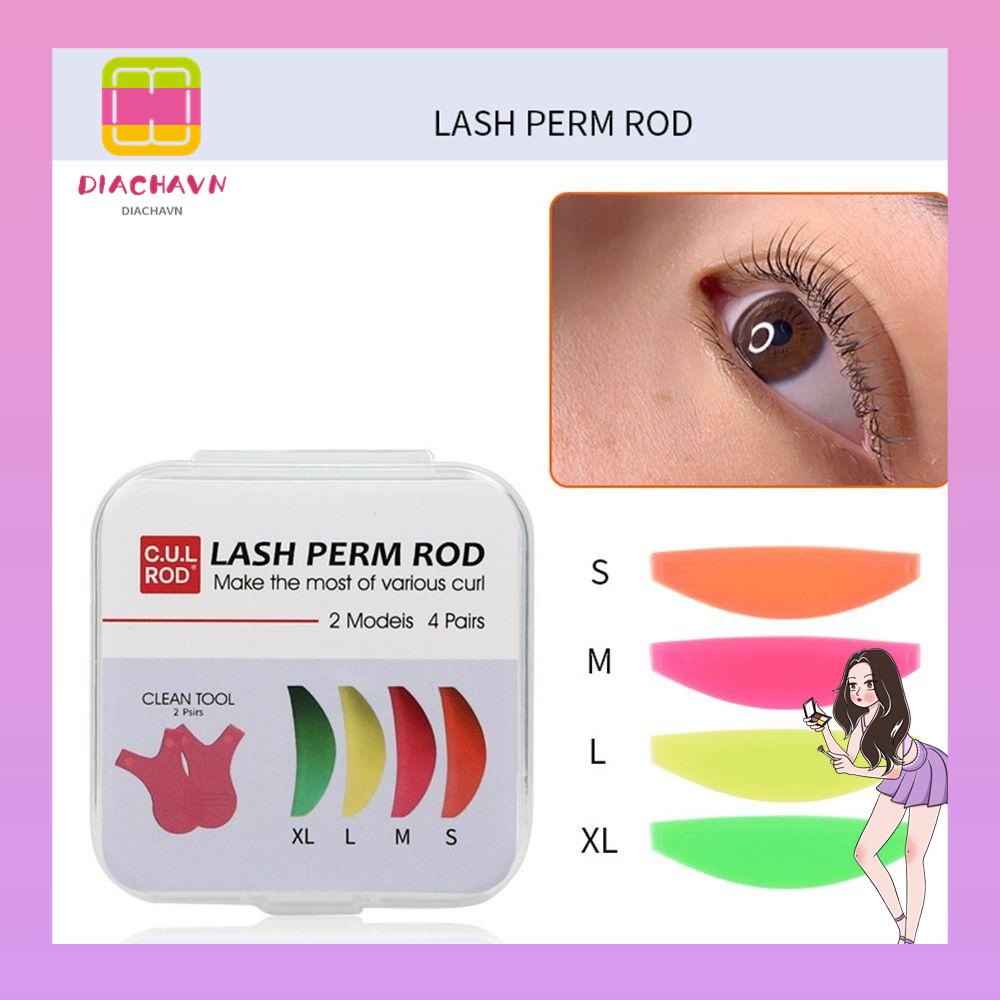 Set 5 Cặp Đệm Uốn Cong Lông Mi 3D Tái Sử Dụng Linh Hoạt