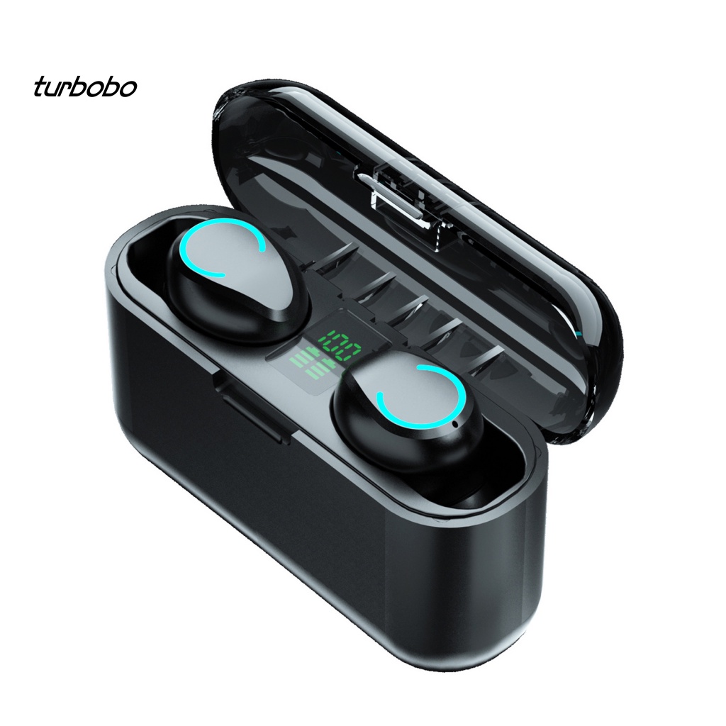 Tai Nghe Nhét Tai Bluetooth 5.1 Không Dây Cảm Ứng turbobo F9-13B Điện Thoại