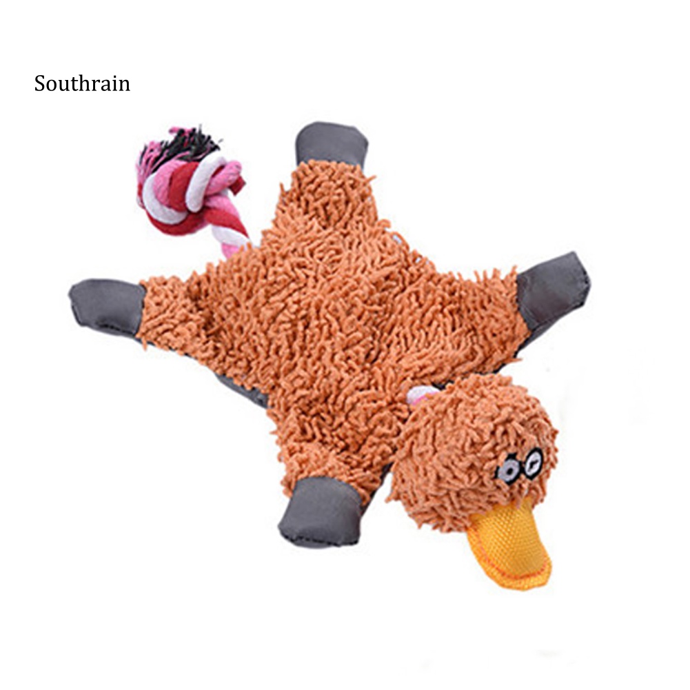 Đồ Chơi Nhai Cắn Hình Vịt Thắt Nút Cho Thú Cưng