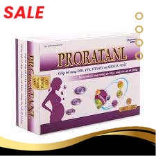 Proratanl DHA - Bồi Bổ Sức Khỏe Bà Bầu – Hộp 30 viên