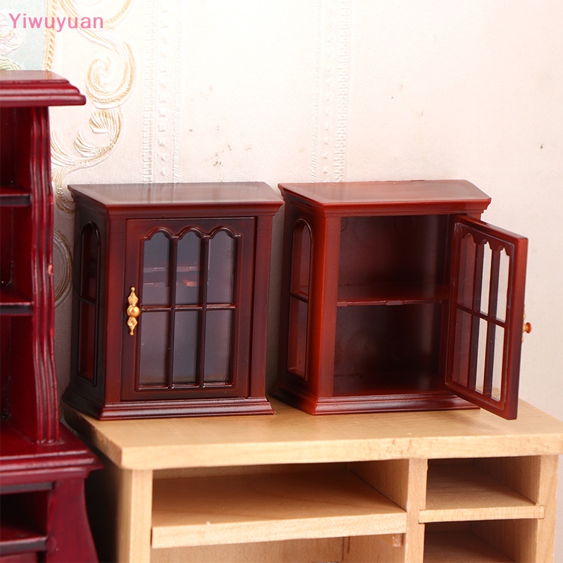 Mô Hình Tủ Chén 1: 12 Trang Trí Nhà Búp Bê Mới