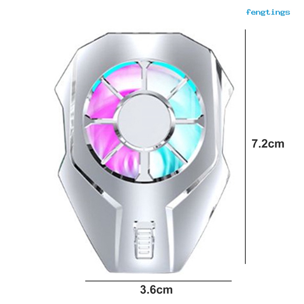 Quạt Tản Nhiệt Bán Dẫn 360 Độ Giảm Tiếng Ồn Cho Điện Thoại