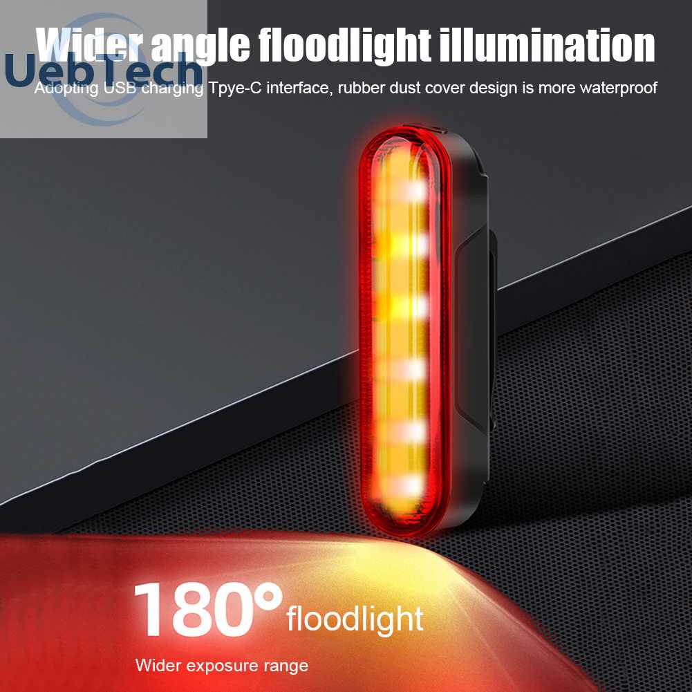 Đèn Phanh Xe Đạp 30LM Cảm Biến Ánh Sáng 450mAh