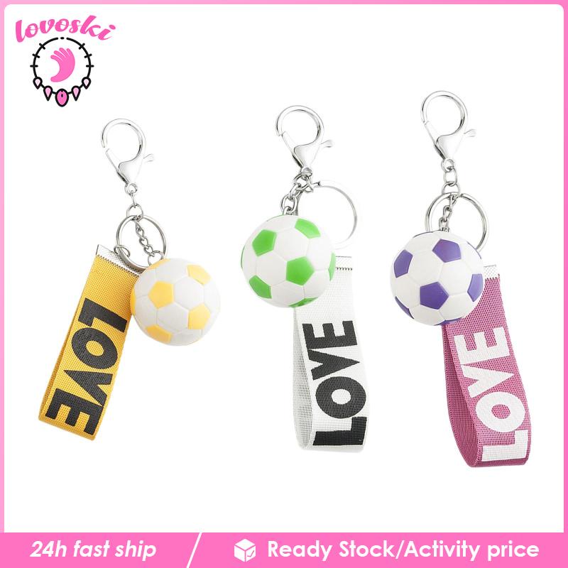 Móc Khóa Kim Loại Hình Quả Bóng Thể Thao Lovoski