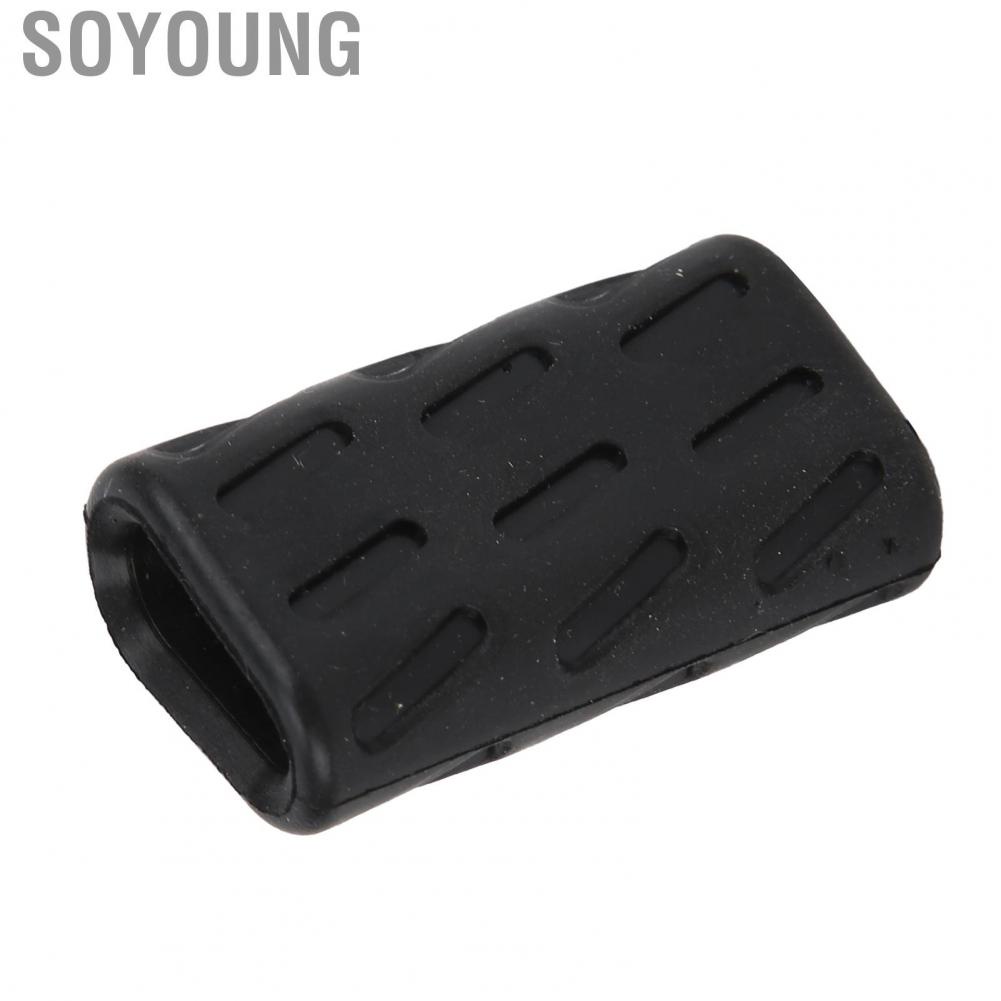 Soyoung Foot Shift Lever Cover Silica Gel Harmless Peg  Aging Black for Motorcycle Replacement Multistrada 1200 DVT