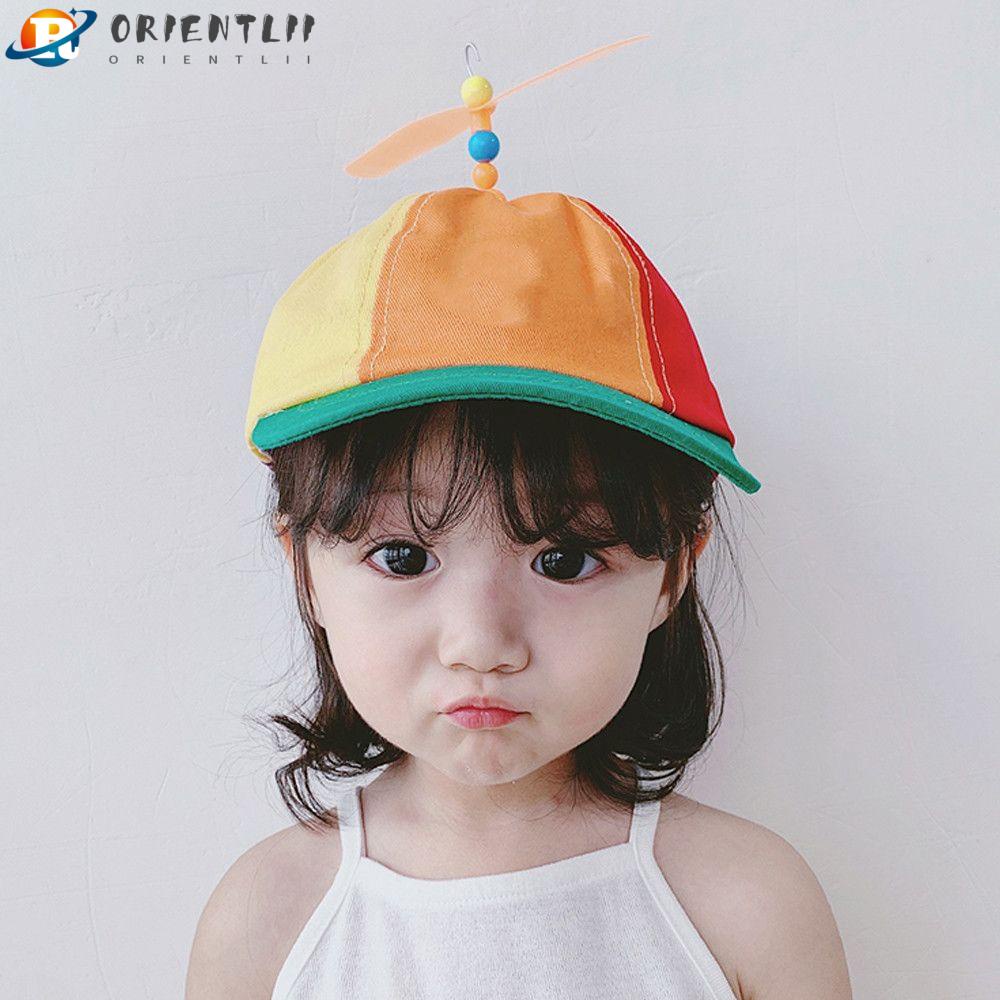 Mũ Lưỡi Trai Họa Tiết Máy Bay Trực Thăng Cầu Vồng Vui Nhộn