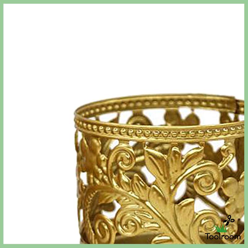 Giá Đỡ Nến Mini Bằng Sắt Để Bàn Trang Trí Nội Thất