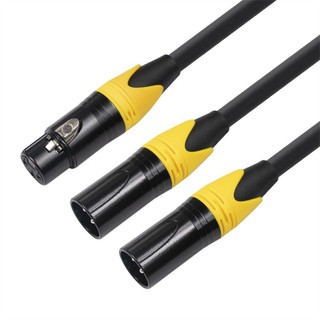 Cáp Chia Tín Hiệu Âm Thanh 3FT 100CM Cho Microphone