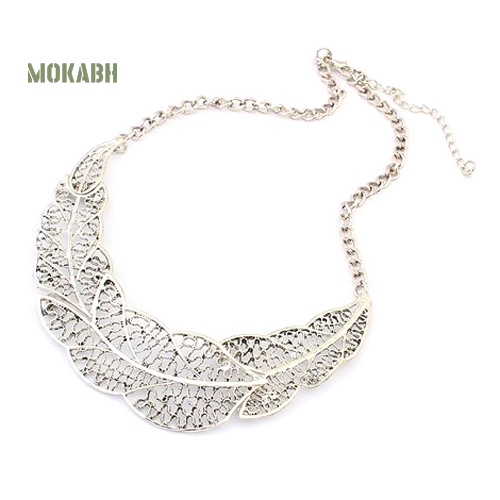Vòng cổ Mặt Chiếc Lá Thời Trang Dành Cho Nữ