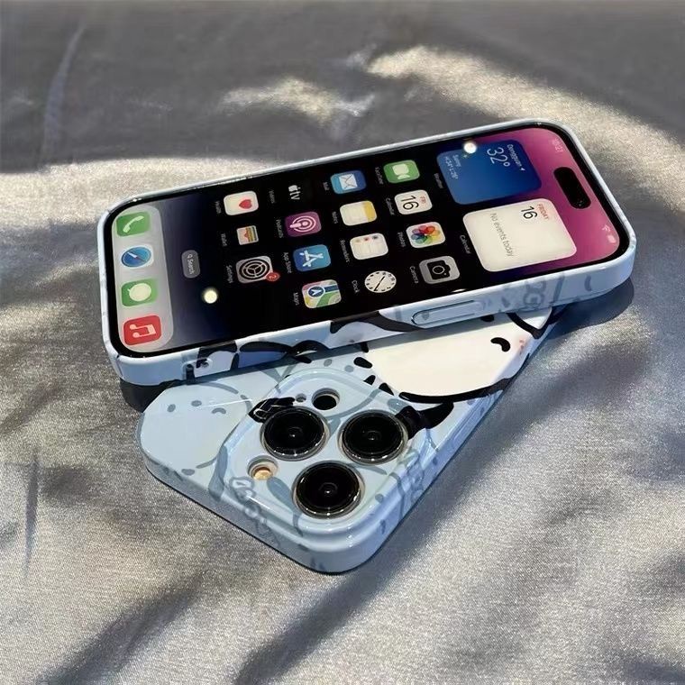 Ốp Điện Thoại Cứng Siêu Mỏng 12 Pacha Dog Cho iPhone13 14Pro11 JD8M