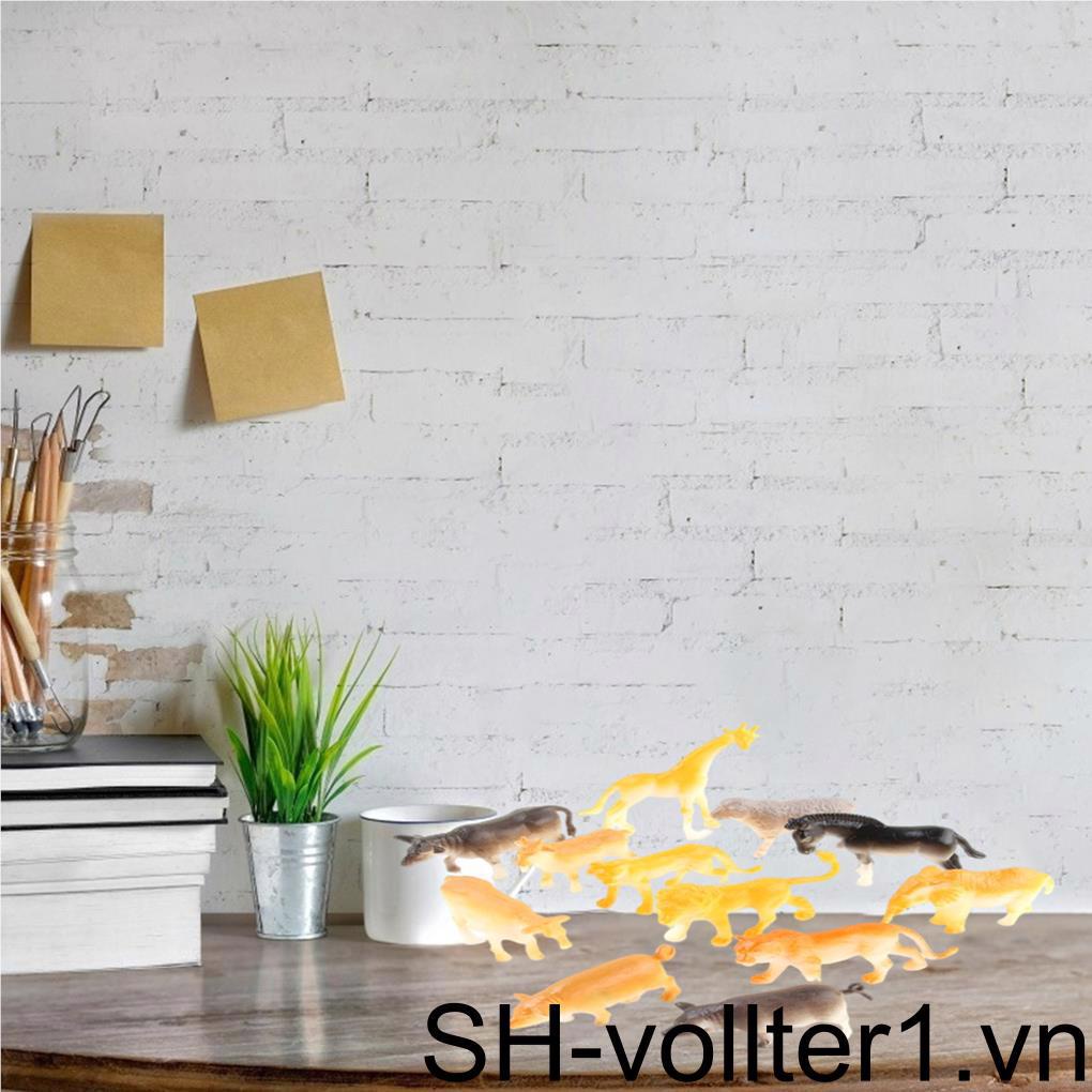 Set 12 Mô Hình Động Vật Bằng Nhựa Dành Cho Bé
