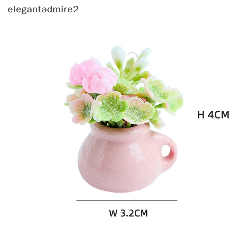 Lọ Hoa Mini Trang Trí Nhà Búp Bê Màu Sắc Ngẫu Nhiên Tỷ Lệ 1 / 12