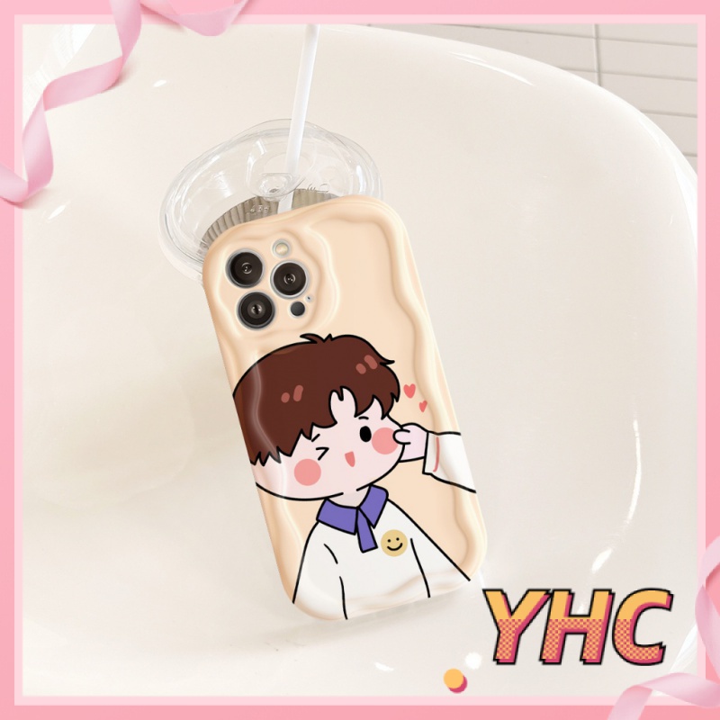 Ốp Lưng iPhone Đôi tình nhân bóp mặt, vỏ điện thoại cuộn sóng lập thể, vỏ mềm silicon chống chấn động Cho Iphone 6 / 6S / 6splus / se / 7 / 7plus / 8 / 8plus / X / xs / xsmax / 11 / 12 / 13 / 14 / Plus / pro / pro max-215