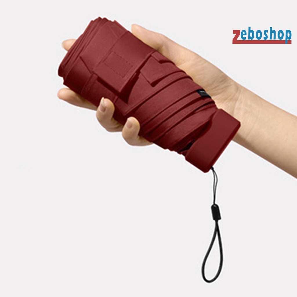 Dù Gấp 6 Khúc Chống Tia UV Chống Gió Tiện Dụng Cho Các Hoạt Động Ngoài Trời