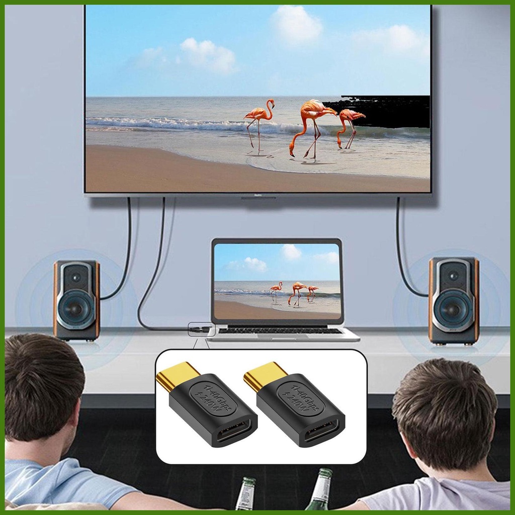 Usb C Góc Phải 240W 40Gbps USB 4.0 8K HD Đầu Ra rdavn