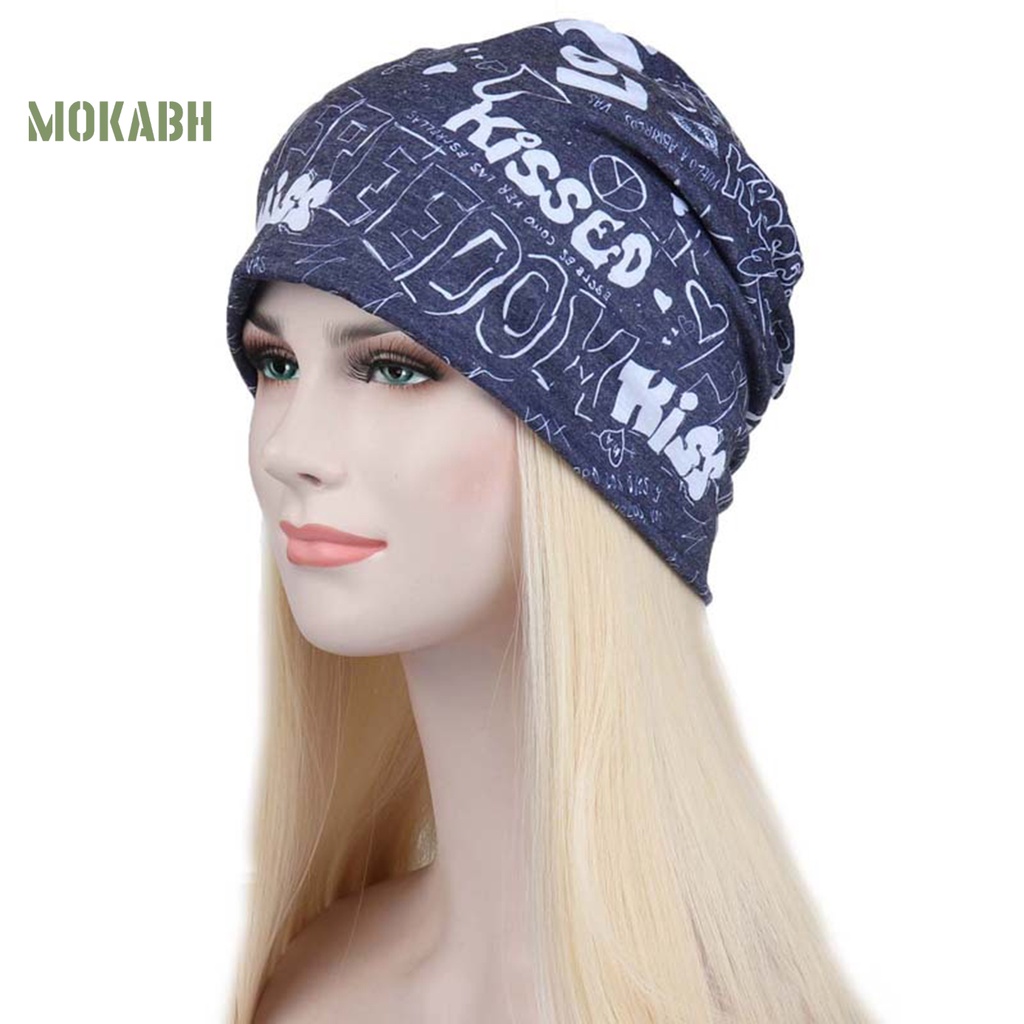 [Mok Abh] Mũ Beanie Thoáng Khí Thấm Hút Mồ Hôi Thân Thiện Với Da Co Giãn Tốt Bảo Vệ Da Khi Chạy Bộ Dành Cho Nam Nữ
