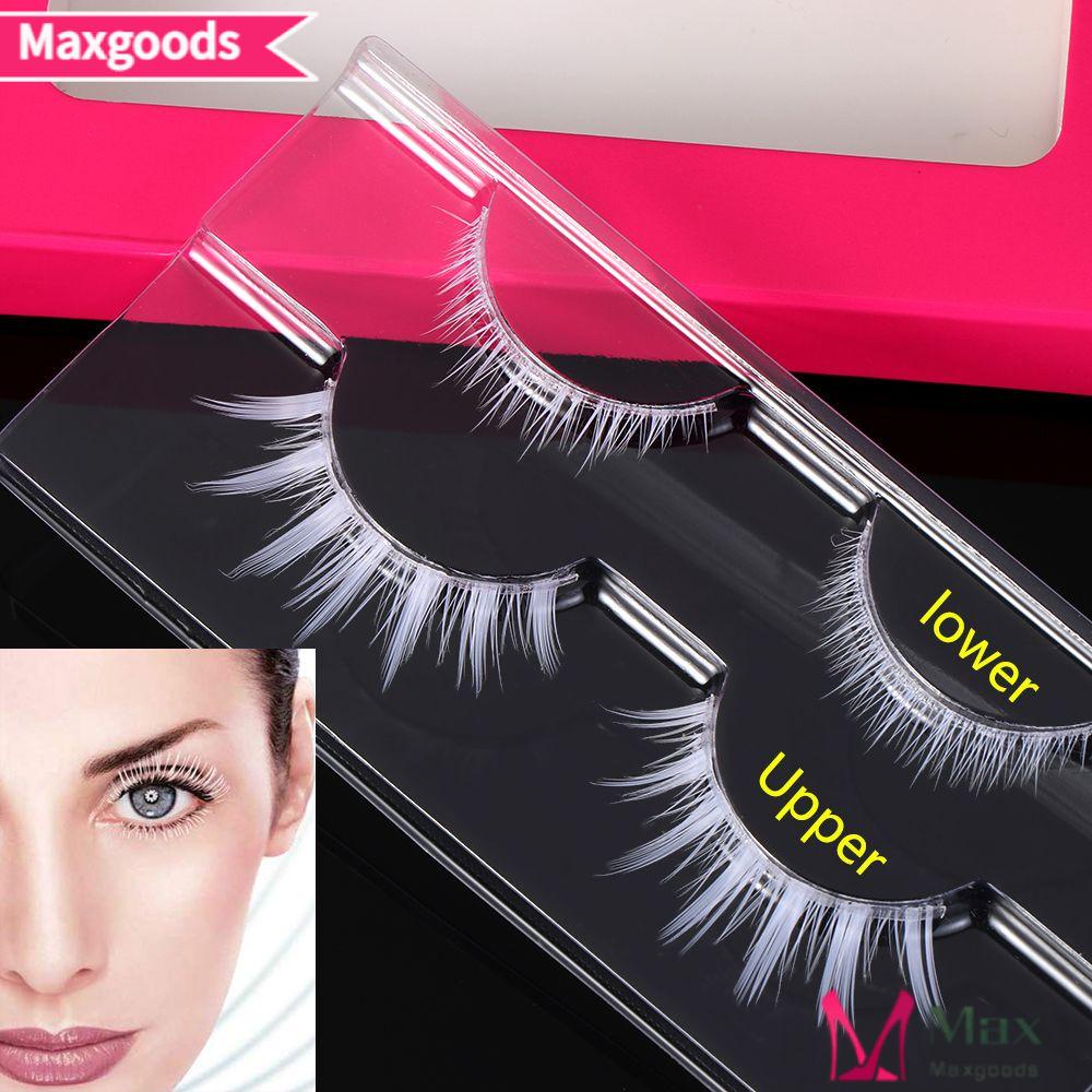 Lông Mi Giả Bằng Lụa Màu Trắng Tự Nhiên