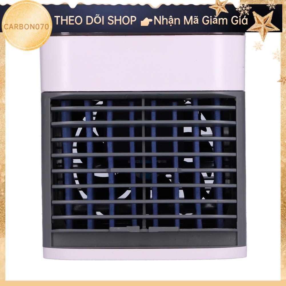 Carbon070 Máy Làm Mát Không Khí Quạt Điều Hòa Mini Chạy Bằng Nguồn USB Tạo Độ Ẩm Lọc Cho Ô Tô Văn Phòng Nhà