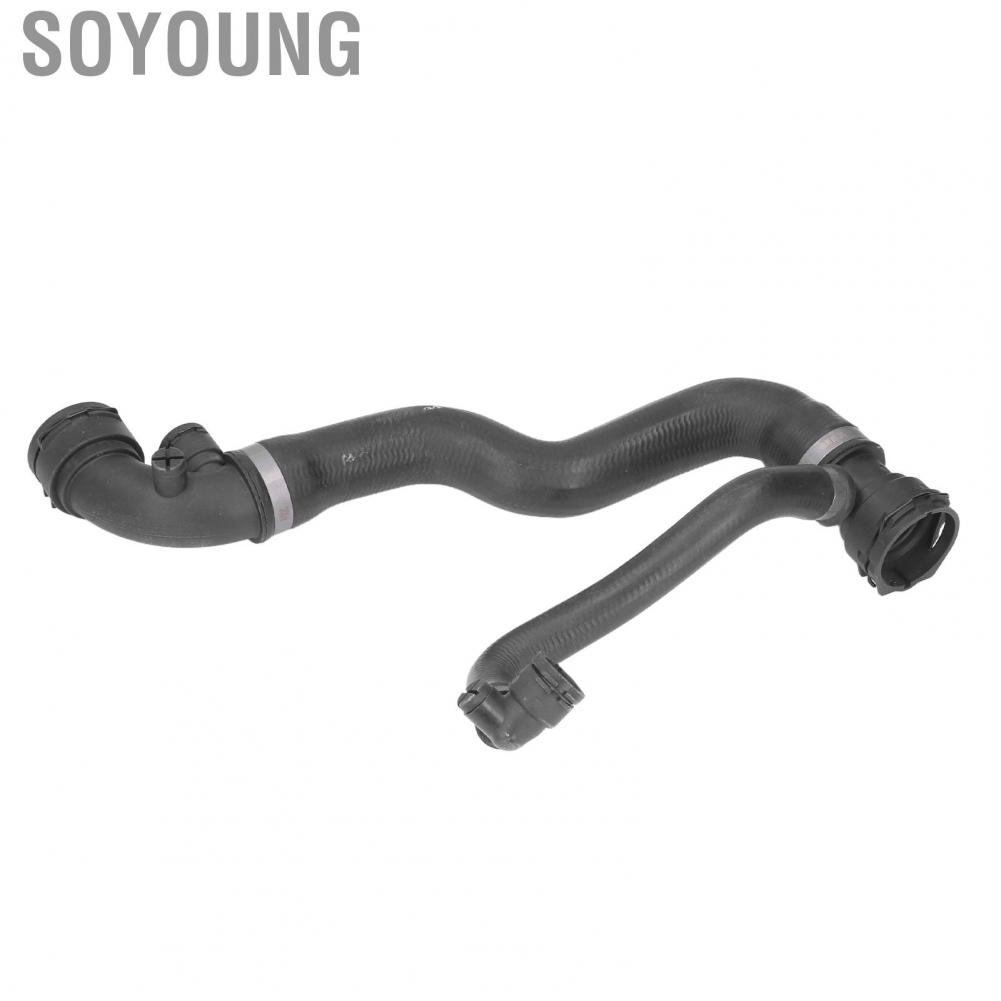 Soyoung Top Coolant Tube 17127520668  Black ABS Upper Radiator Hose for Car