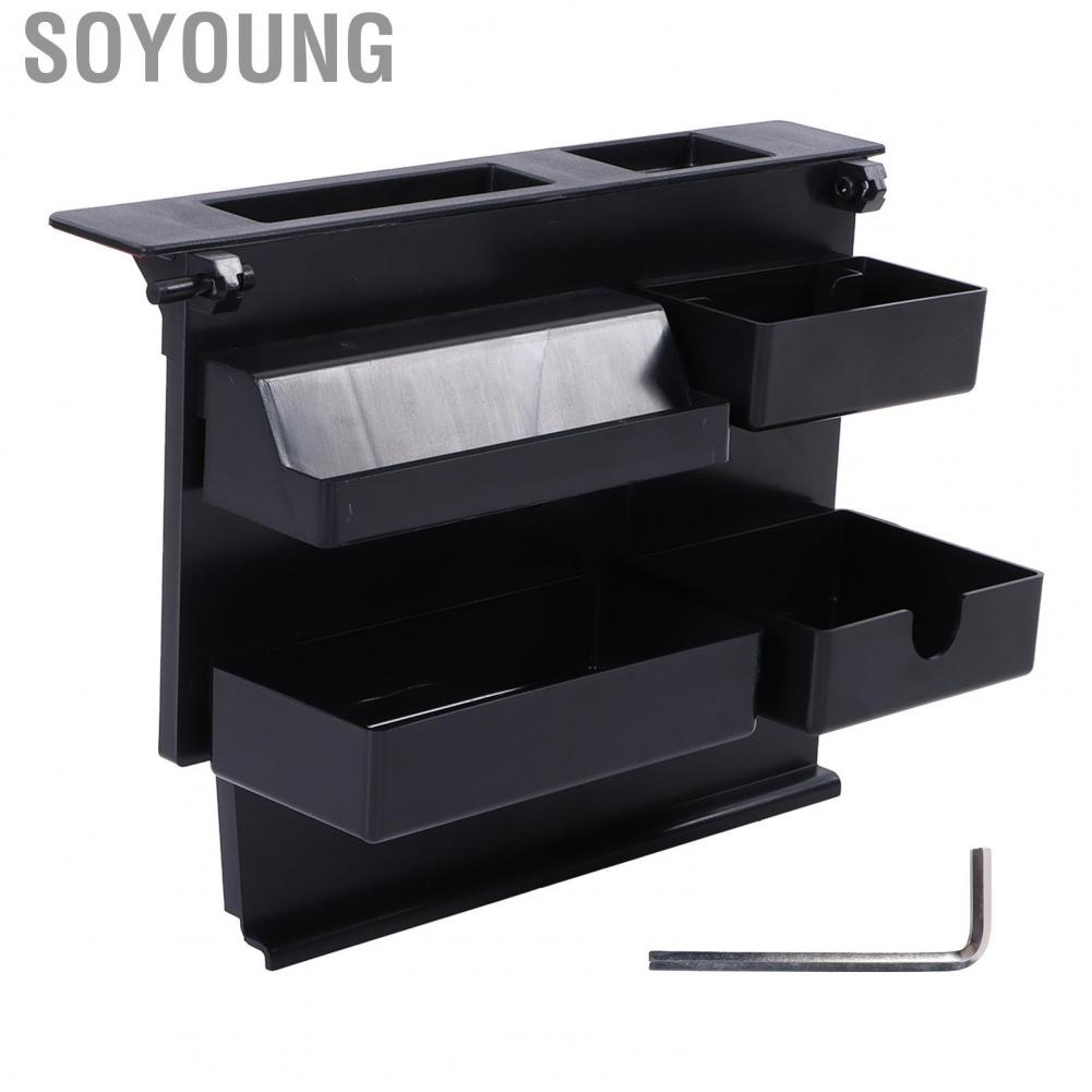 Soyoung Central Control Storage Box Vertical Type Center Console Organizer for Car Replacement Chevrolet Silverado Suburban Tahoe