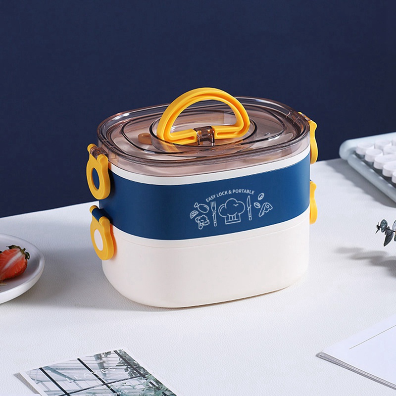 Hộp cơm Bằng Nhựa Có Thể Hấp Thụ Được Kiểu Dáng Dễ Thương