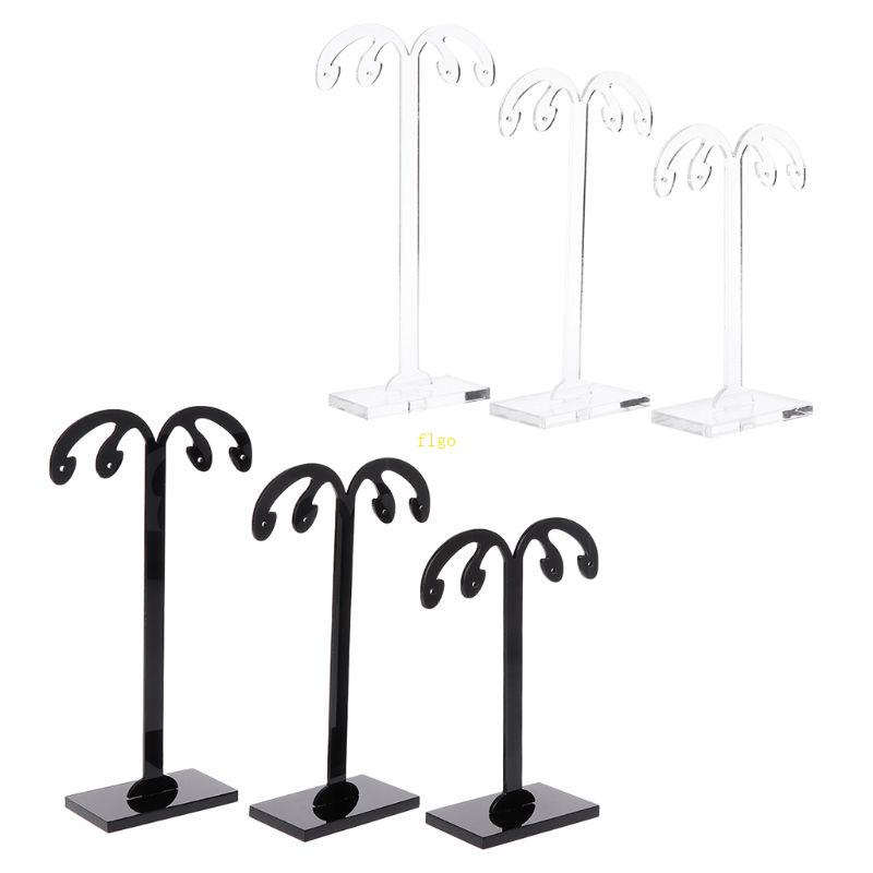 Set 3 Giá Đỡ Trưng Bày Bông Tai Chất Liệu Acrylic