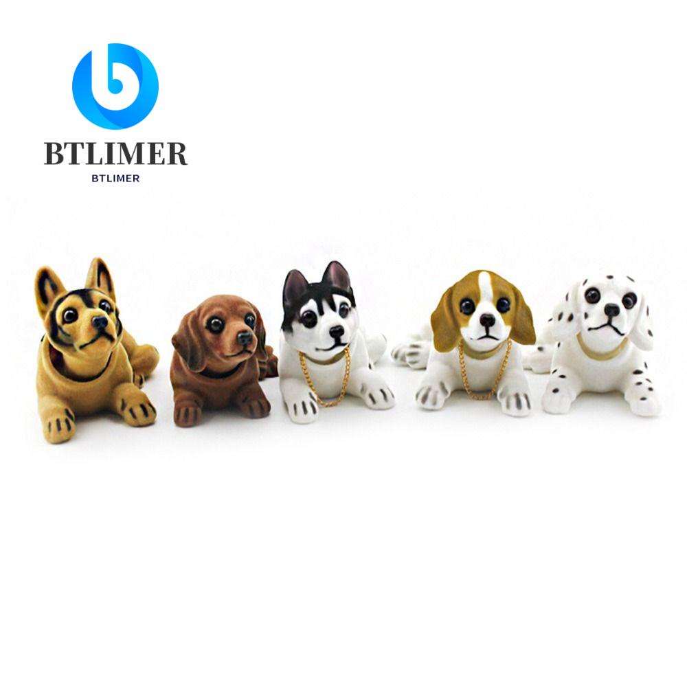 Búp Bê Lắc Đầu Hình Chú Chó Shepherd Beagle Sáng Tạo Trang Trí Bàn