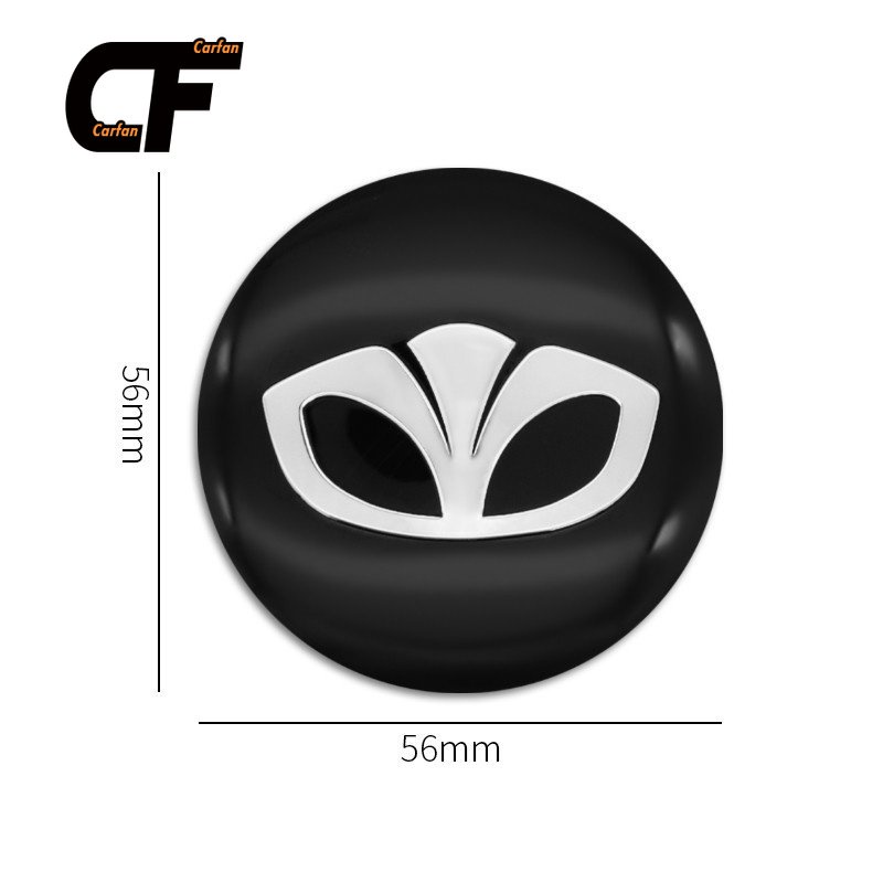 Set 4 Nắp Đậy Trục Bánh Xe 56mm Chuyên Dụng Cho Daewoo- Magnus Kalos Matiz Veritas Lacetti Nubira Gentra