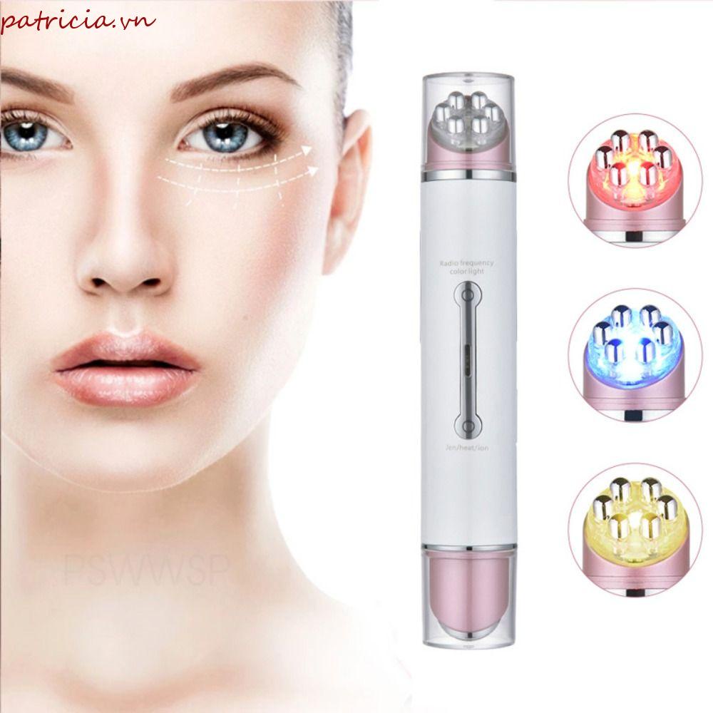 Máy Massage Nhiệt Điện EMS Chăm Sóc Da Mặt|Tinh Chất Hỗ Trợ Làm Giảm Quầng Thâm Và Cải Thiện Tần Số Radio RF