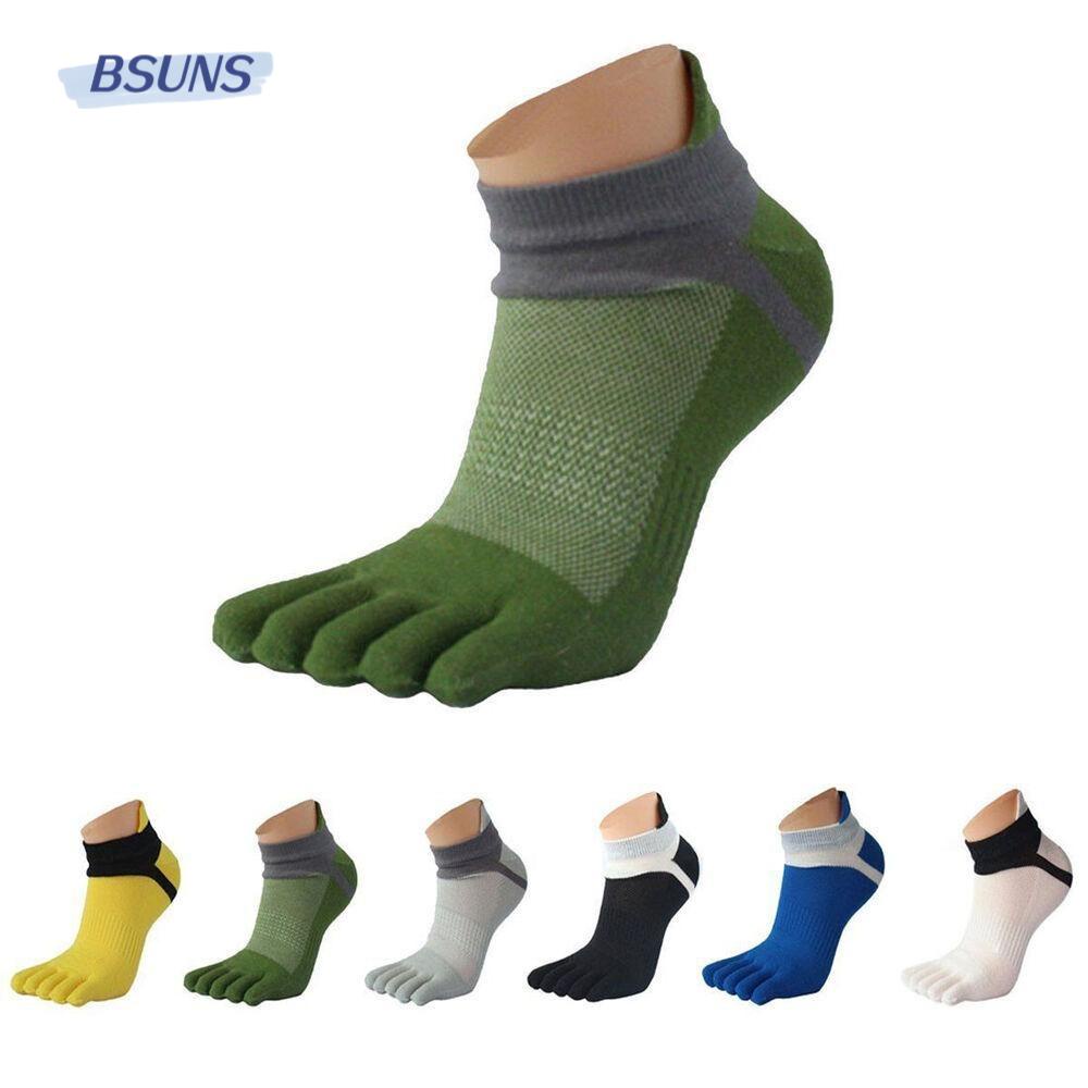 BSUNS Vớ Cotton Năm Ngón Cho Nam Tập Luyện Thể Thao