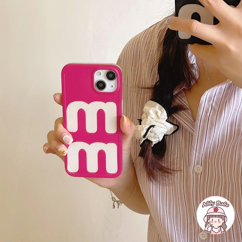 Ốp Điện Thoại IMD Mềm Nhám Màu Đen In Chữ Đơn Giản Chống Dơ Cho IPhone 14 Pro Max 11 12 Pro Max