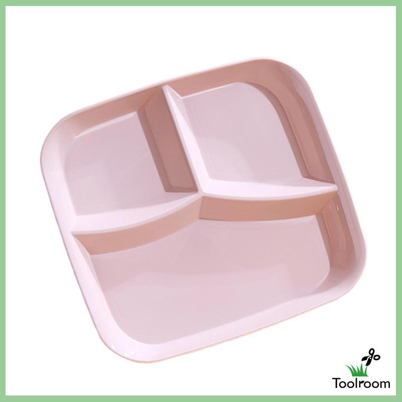 Khay Đựng Thức Ăn 3 Ngăn Tiện Dụng Cho Nhà Hàng / Nhà Bếp