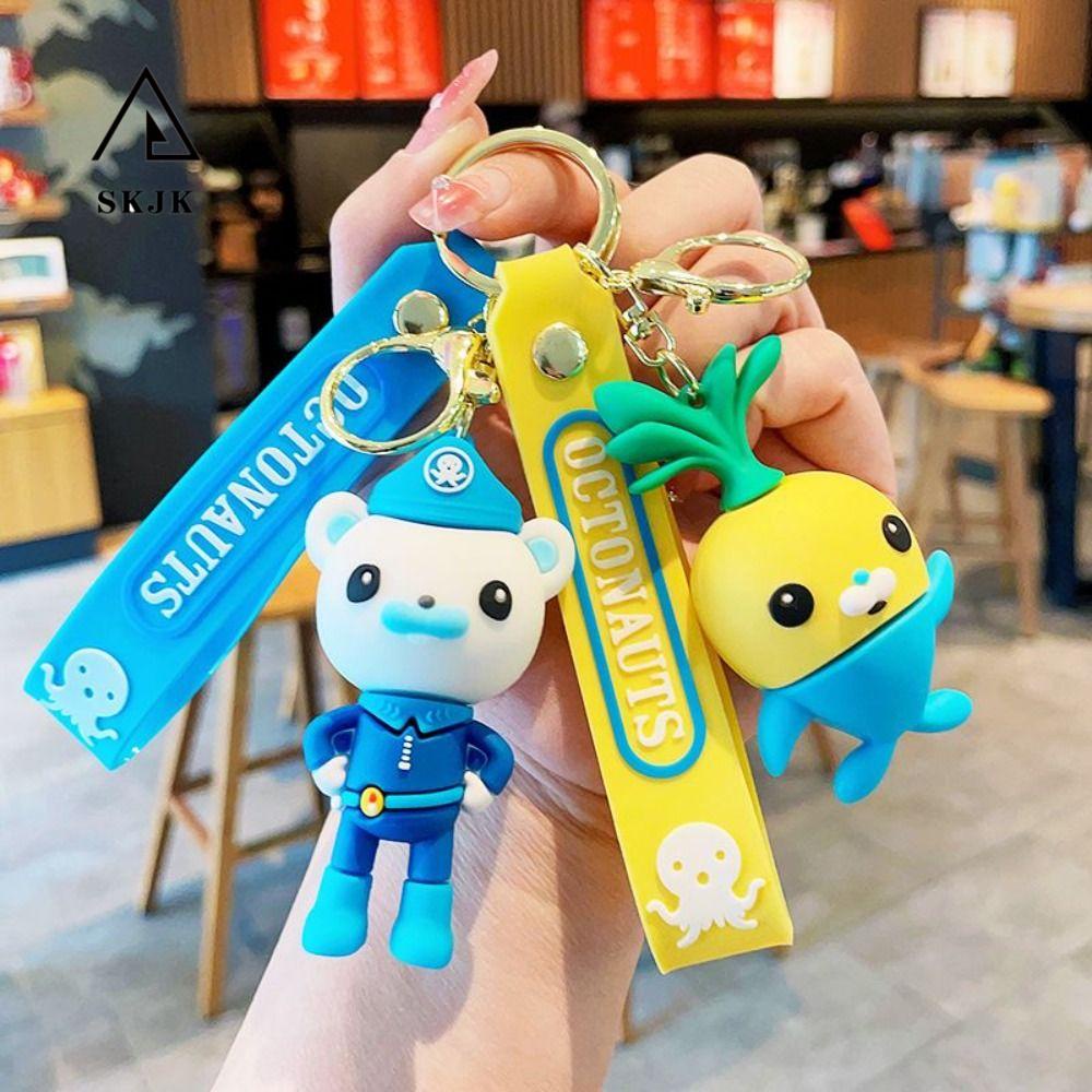 Móc Khóa Hình Búp Bê Bạch Tuộc Dễ Thương