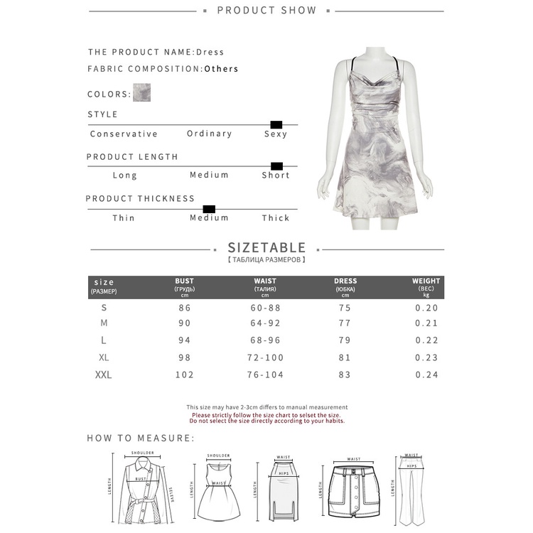 Kliou Đầm Hai Dây Dáng Chữ A Hở Lưng Quyến Rũ Thời Trang Mùa Hè 2023