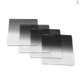 Square Neutral Density Filter Kit ND2+4+8+16 Filter Set with Ring-Adapter and Filter Holder Camera Photography Accessori   Came-6.5